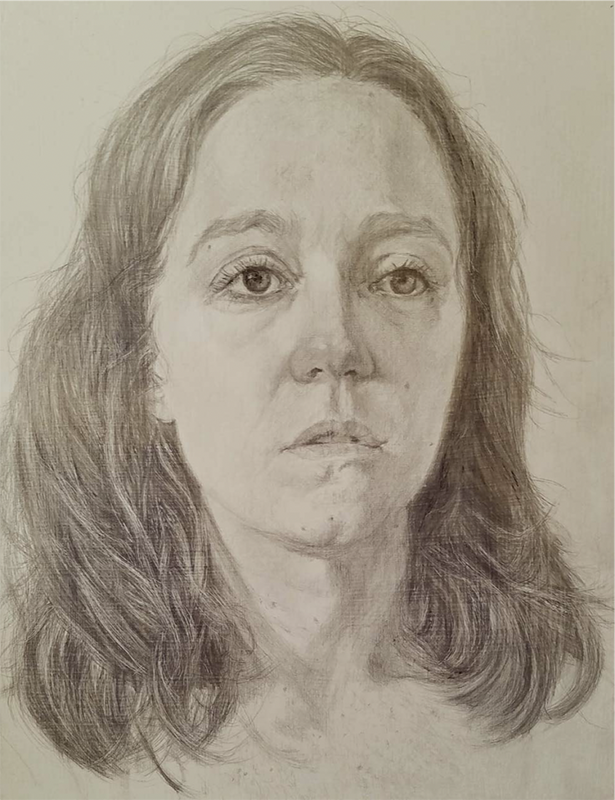 Silverpoint drawing by Sherry Camhy